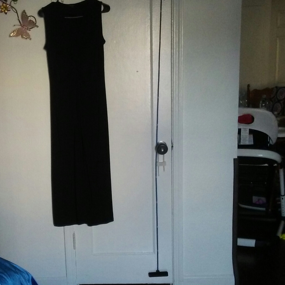 Black dress.